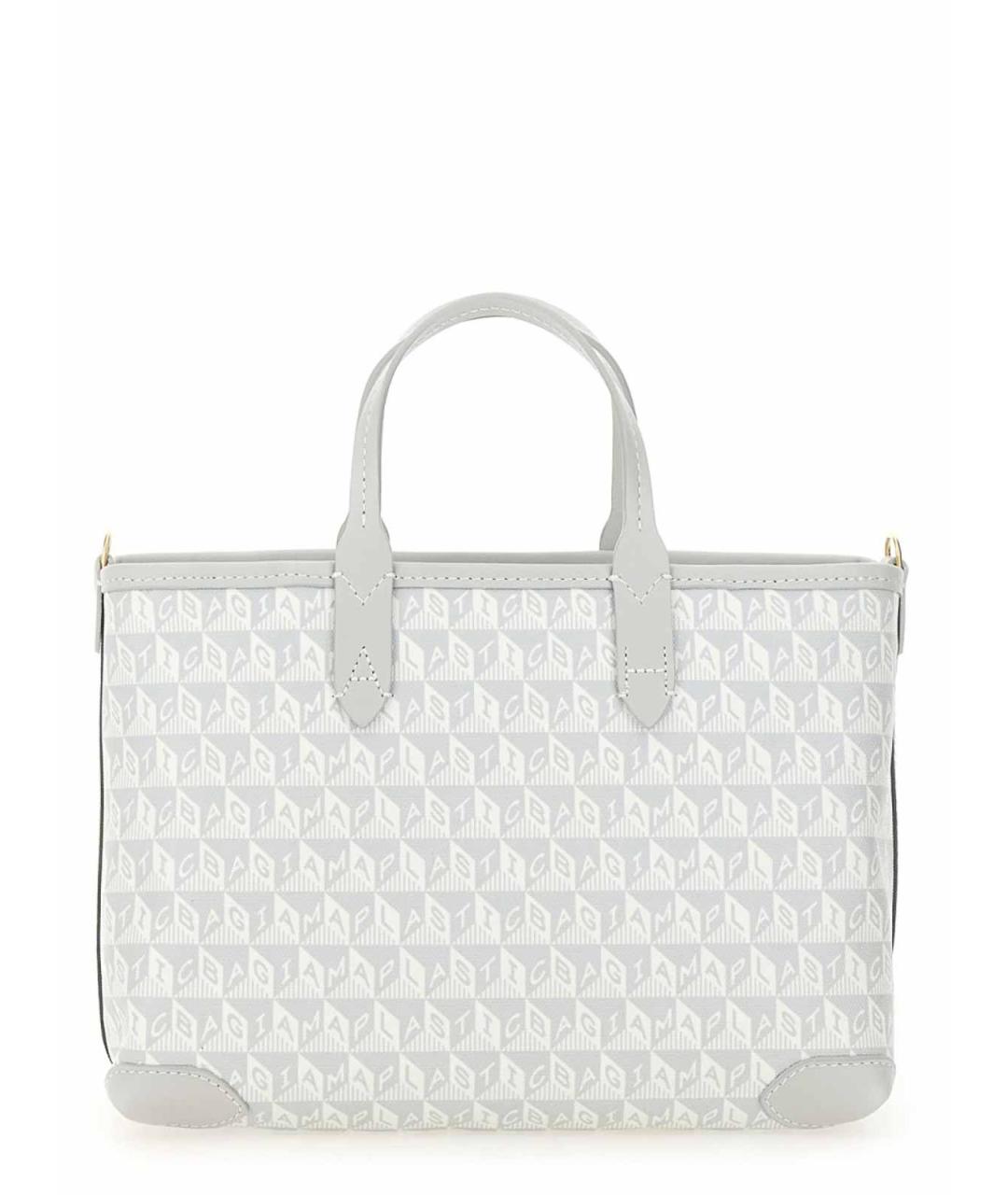 ANYA HINDMARCH Белая сумка тоут, фото 3