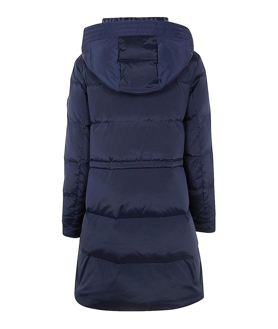WOOLRICH Синее полиамидовое пальто, фото 2
