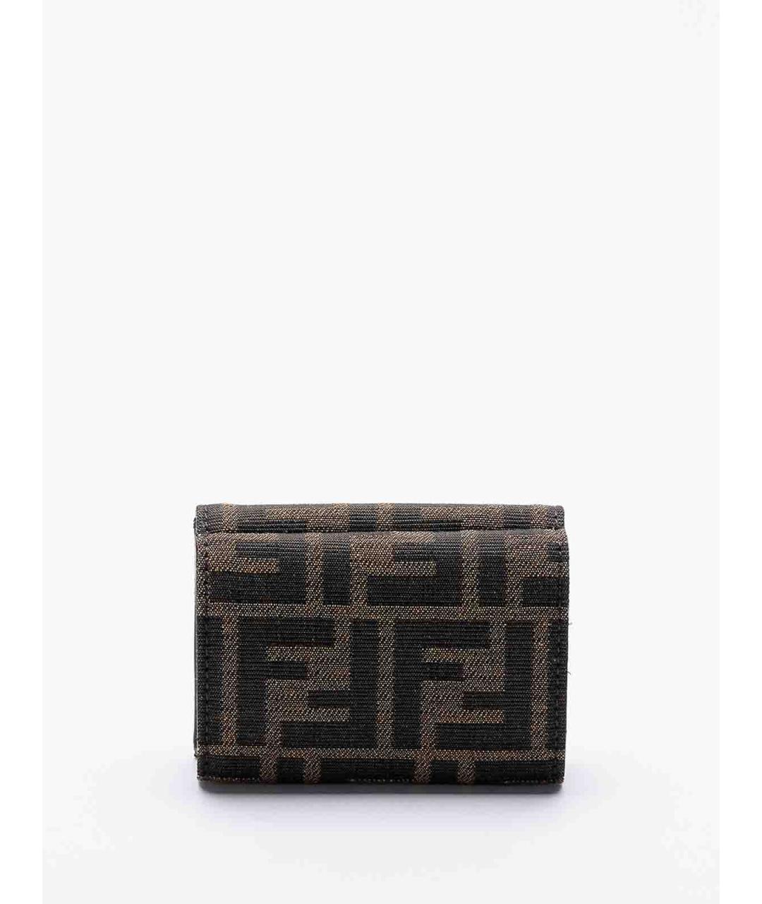 FENDI Черный кошелек, фото 2