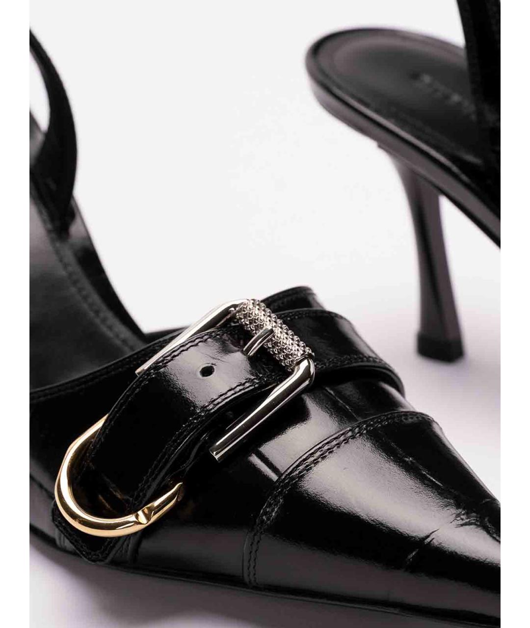 GIVENCHY Черные кожаные туфли, фото 5
