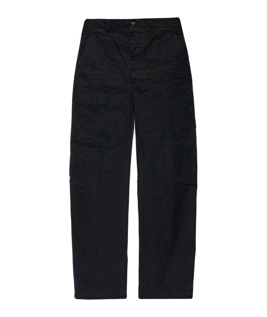 DSQUARED2 Синие хлопковые повседневные брюки, фото 1