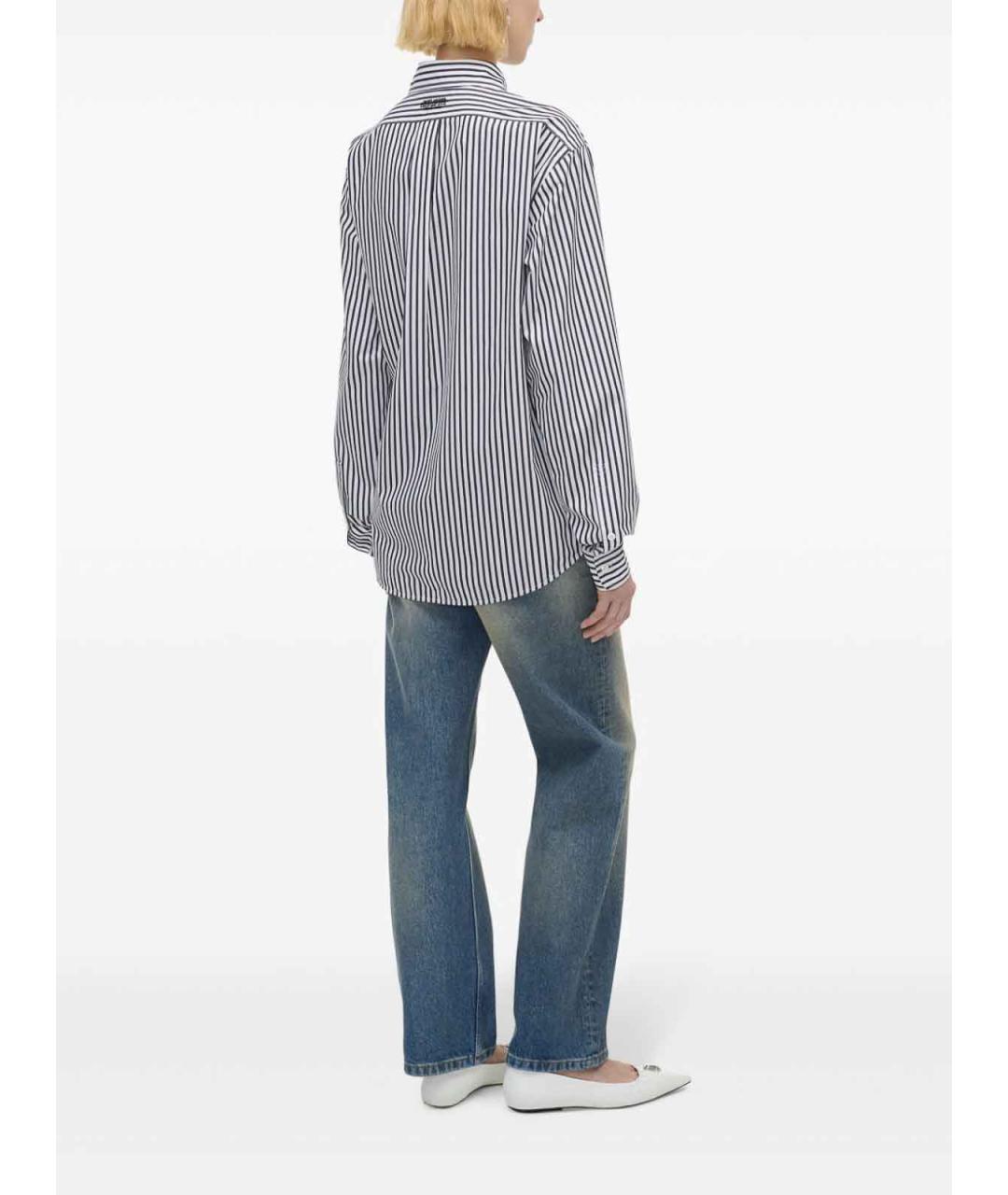 MARC JACOBS Белая хлопковая рубашка, фото 4