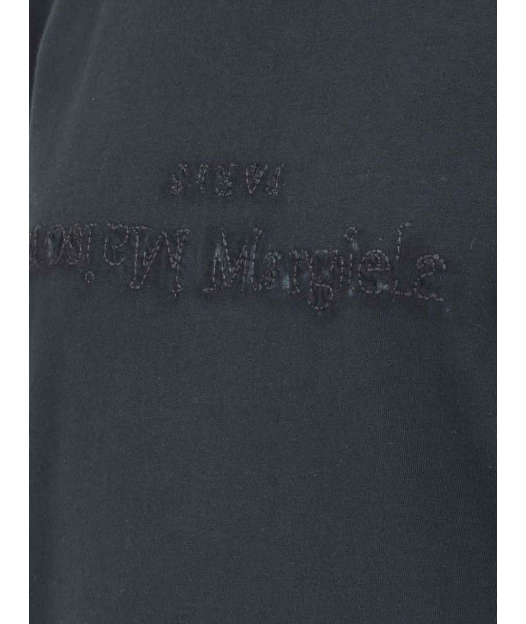 MAISON MARGIELA Серая хлопковая футболка, фото 2