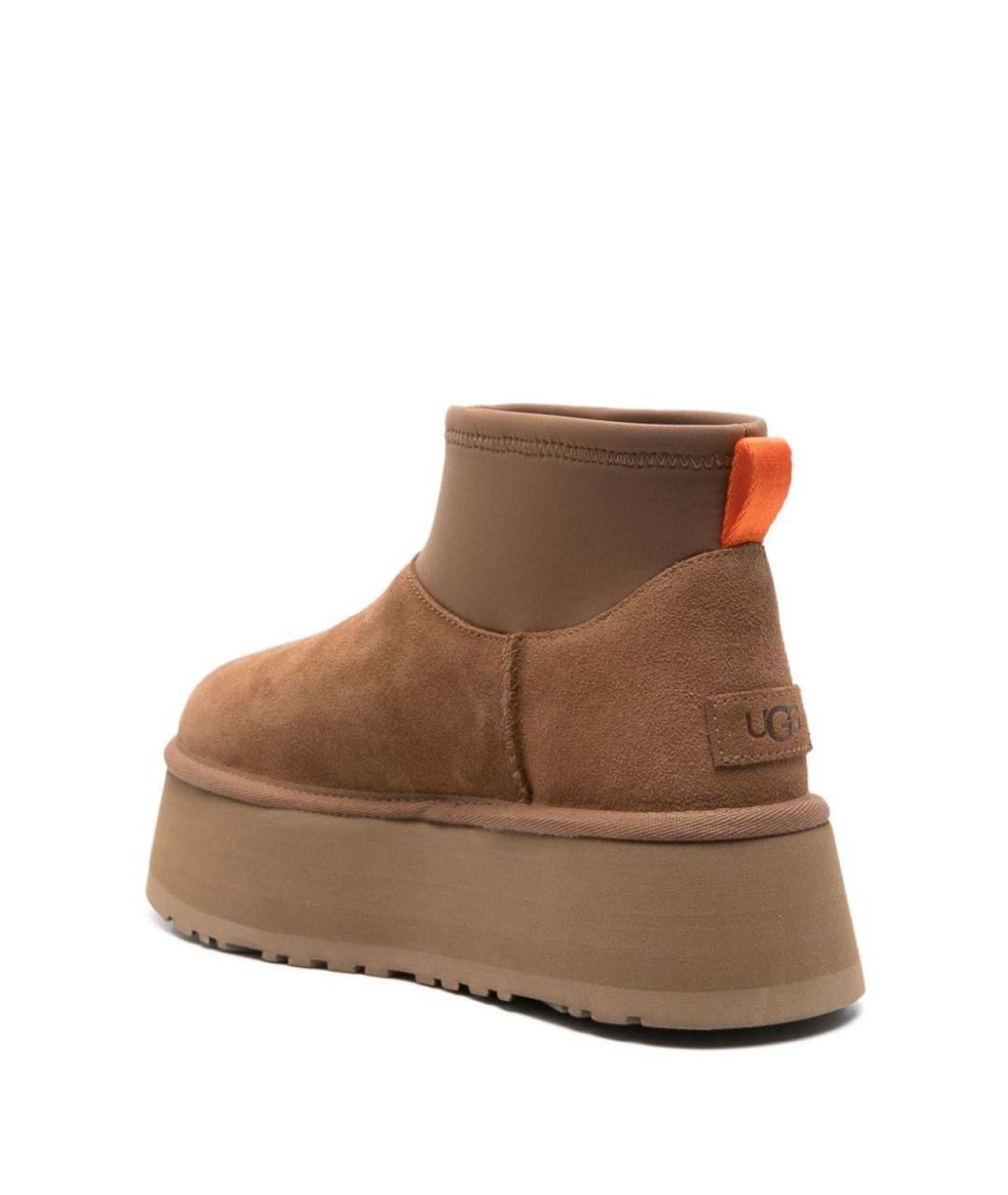 UGG Бежевые замшевые ботинки, фото 3