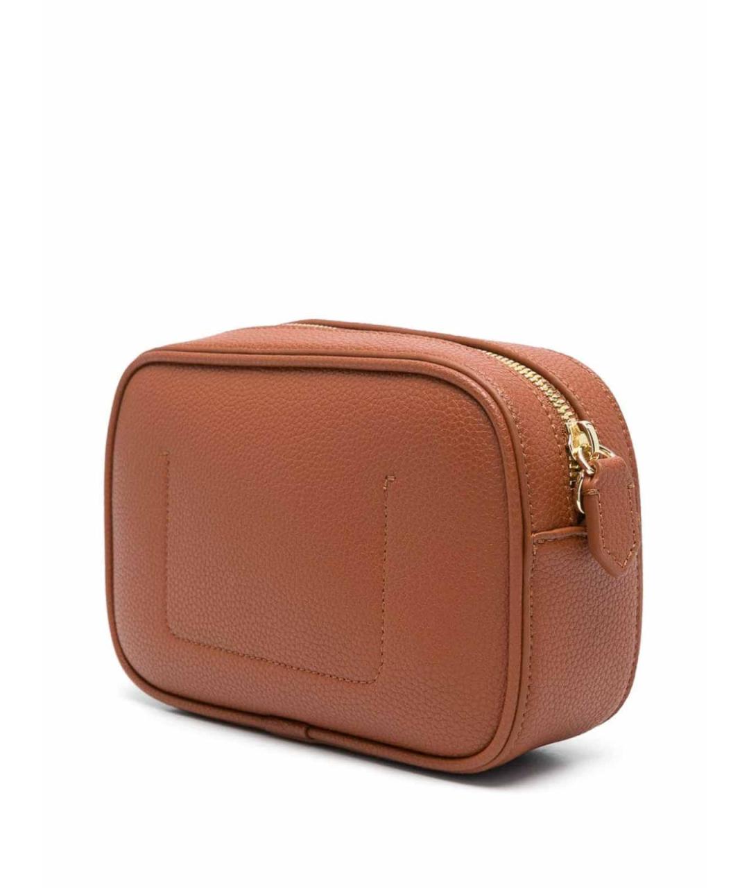 EMPORIO ARMANI Коричневая кожаная сумка через плечо, фото 4