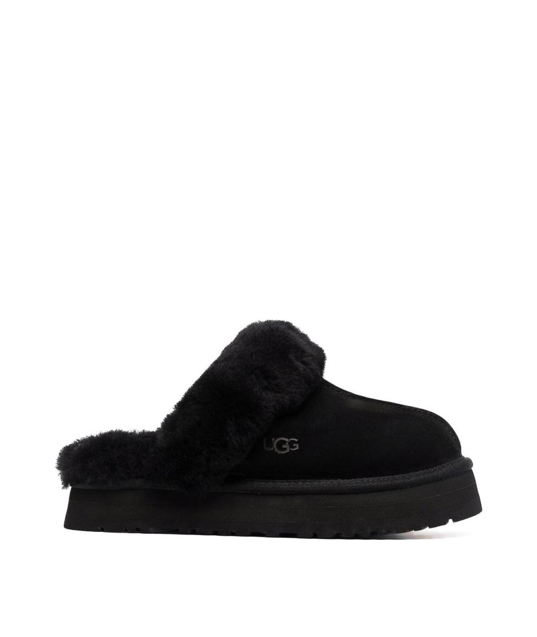 UGG Черные резиновые мюли, фото 1