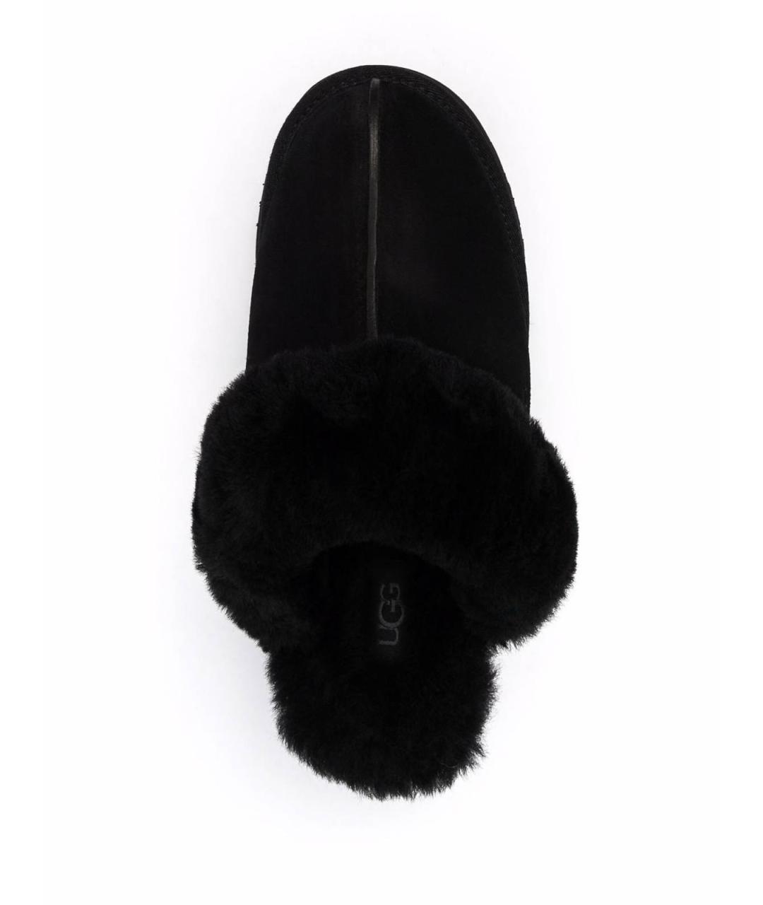 UGG Черные резиновые мюли, фото 3