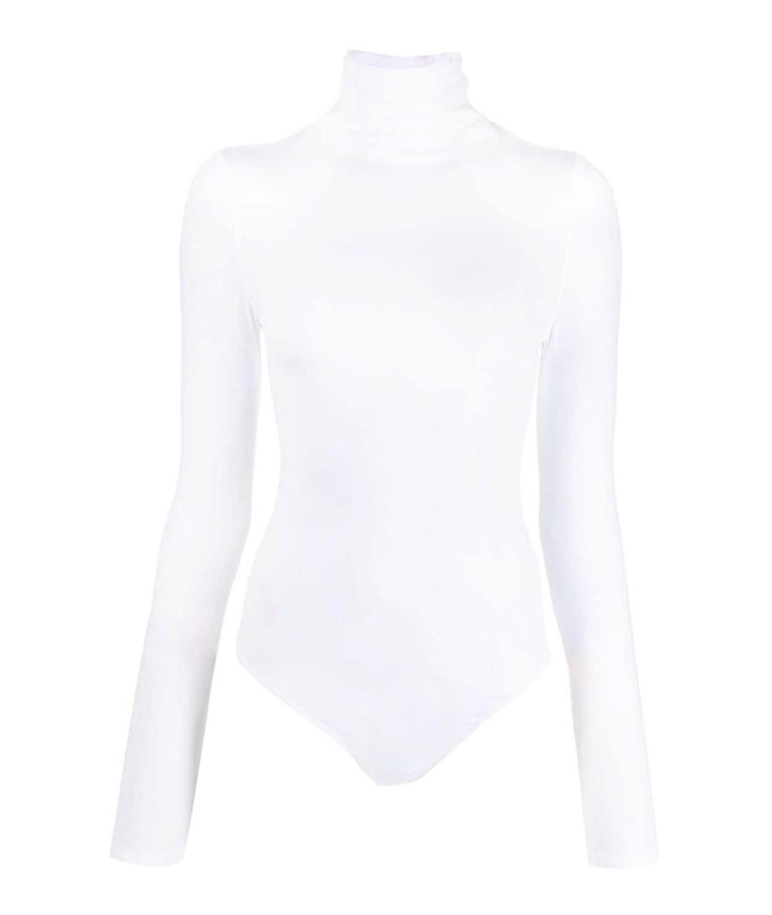 WOLFORD Белое хлопковое боди, фото 1