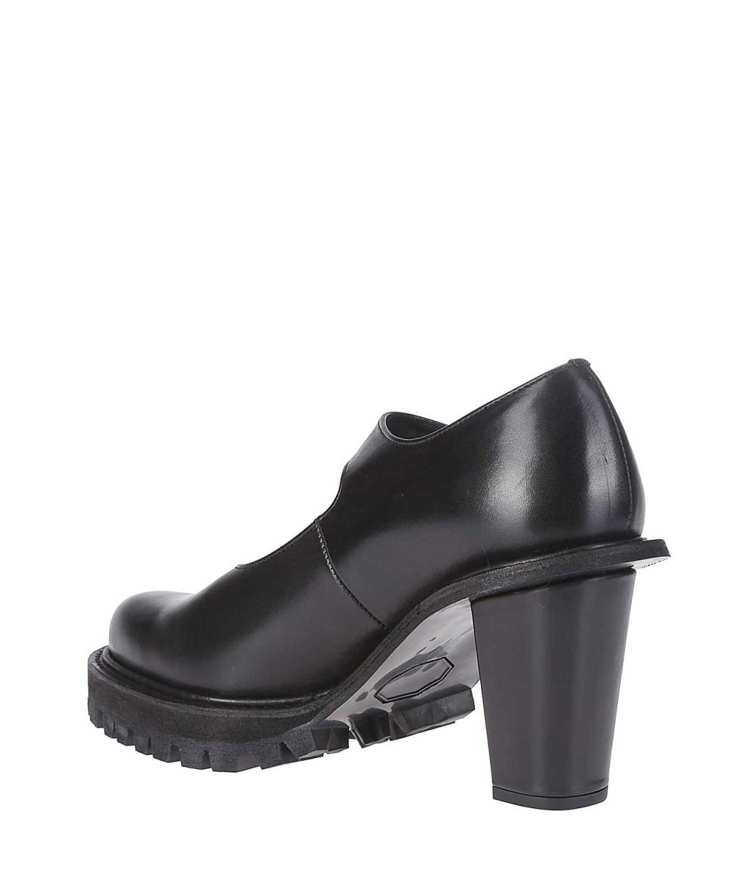 COMME DES GARÇONS Черные кожаные туфли, фото 3