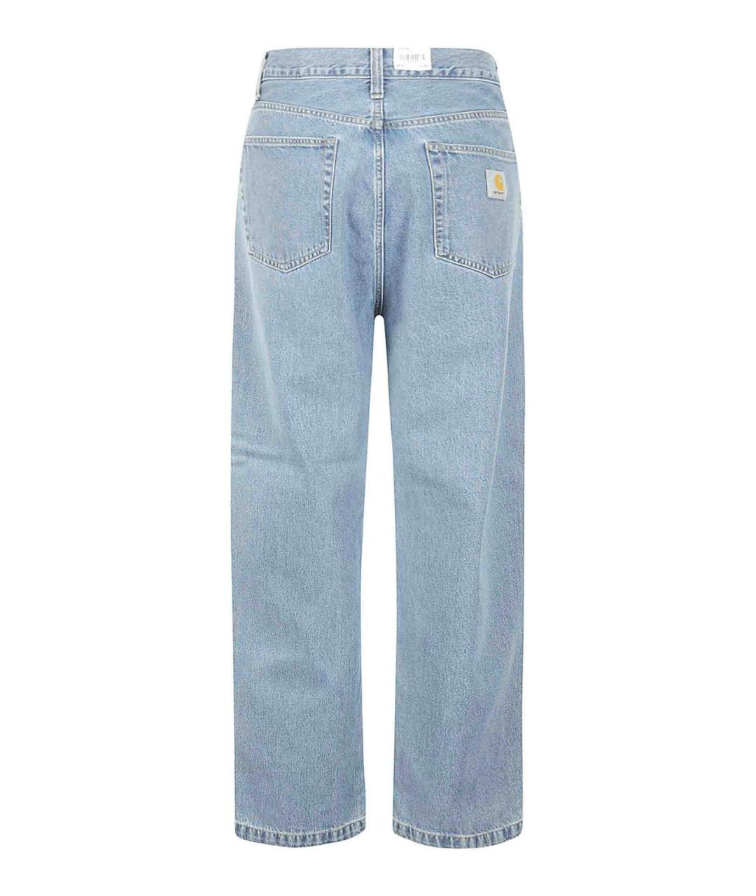 CARHARTT Синие хлопковые джинсы, фото 2