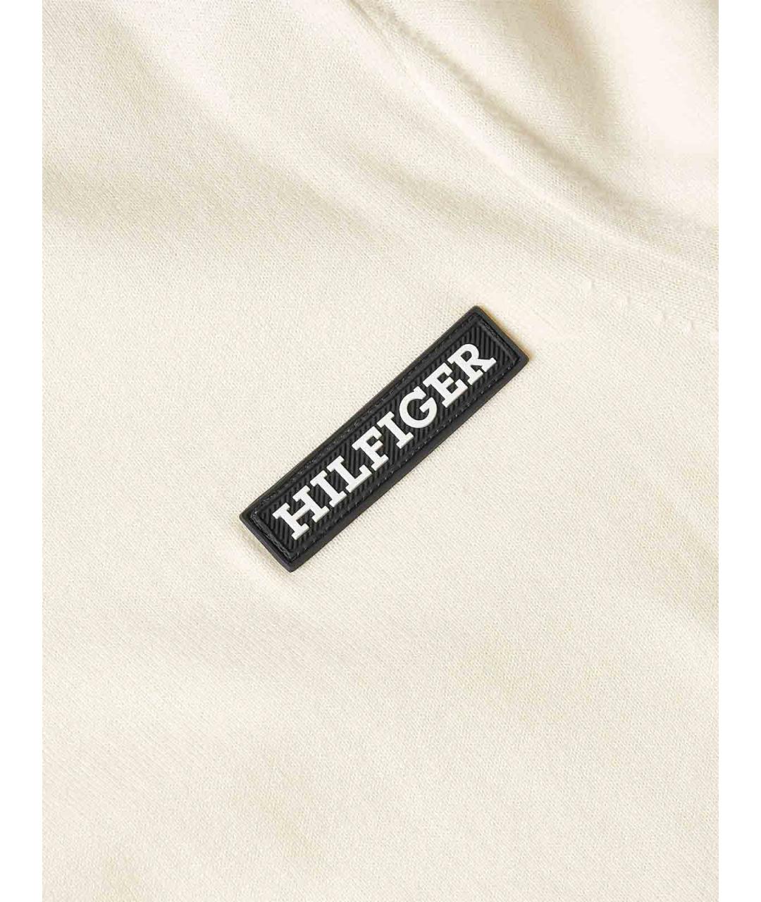 TOMMY HILFIGER Бежевый джемпер / свитер, фото 4