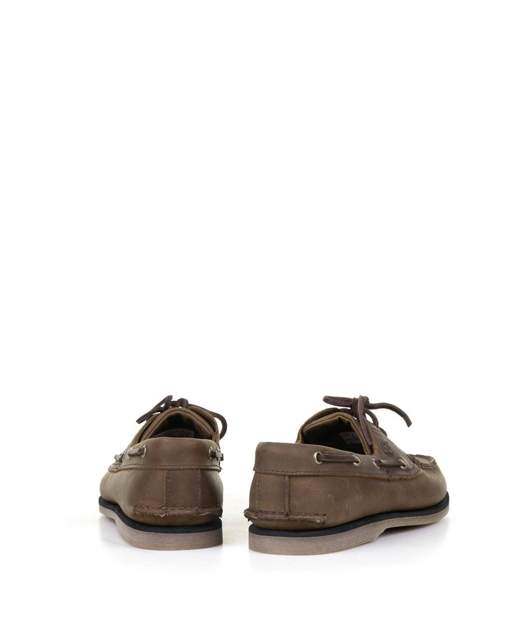 TIMBERLAND Коричневые кожаные лоферы, фото 3