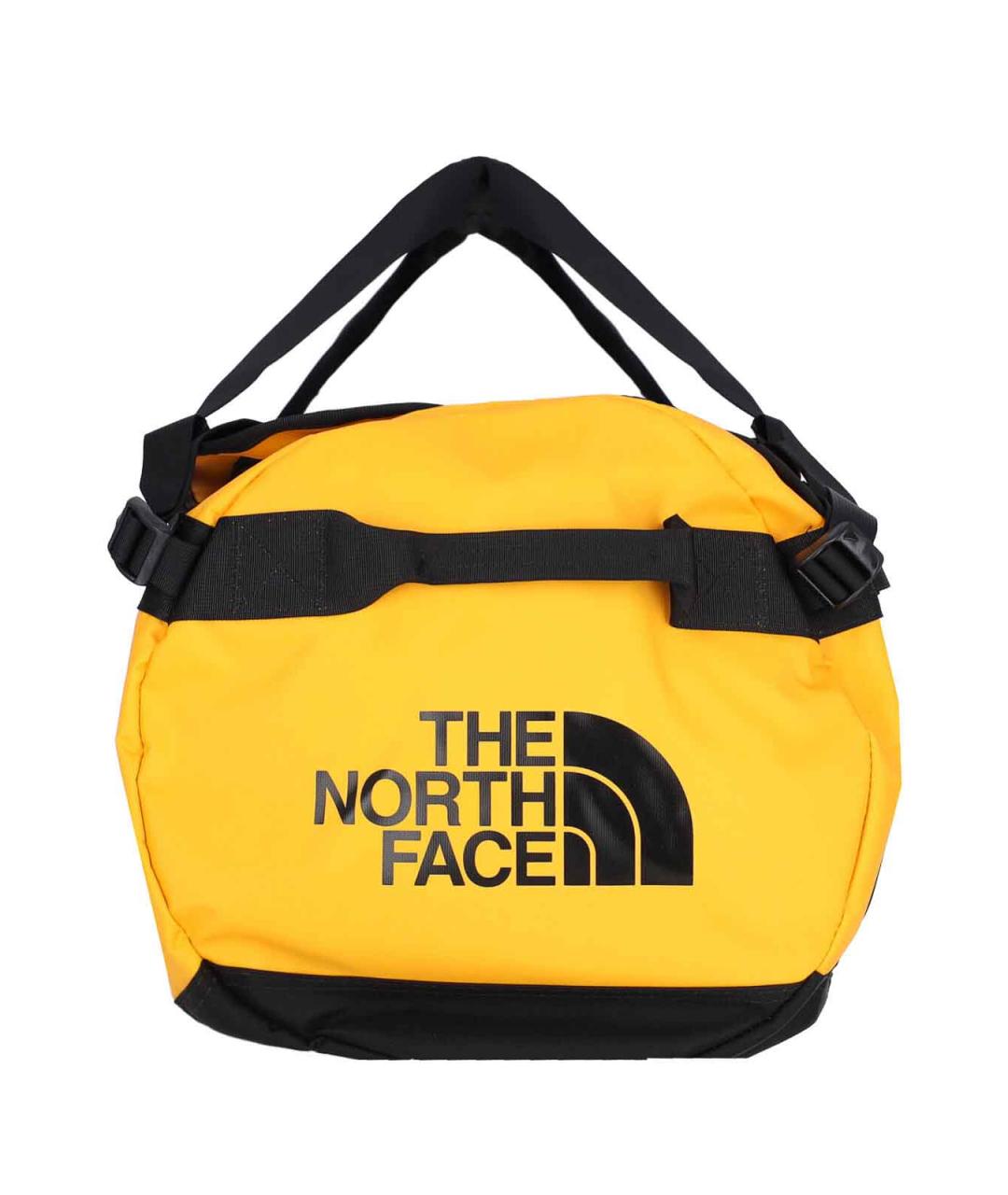 THE NORTH FACE Желтая синтетическая дорожная/спортивная сумка, фото 7