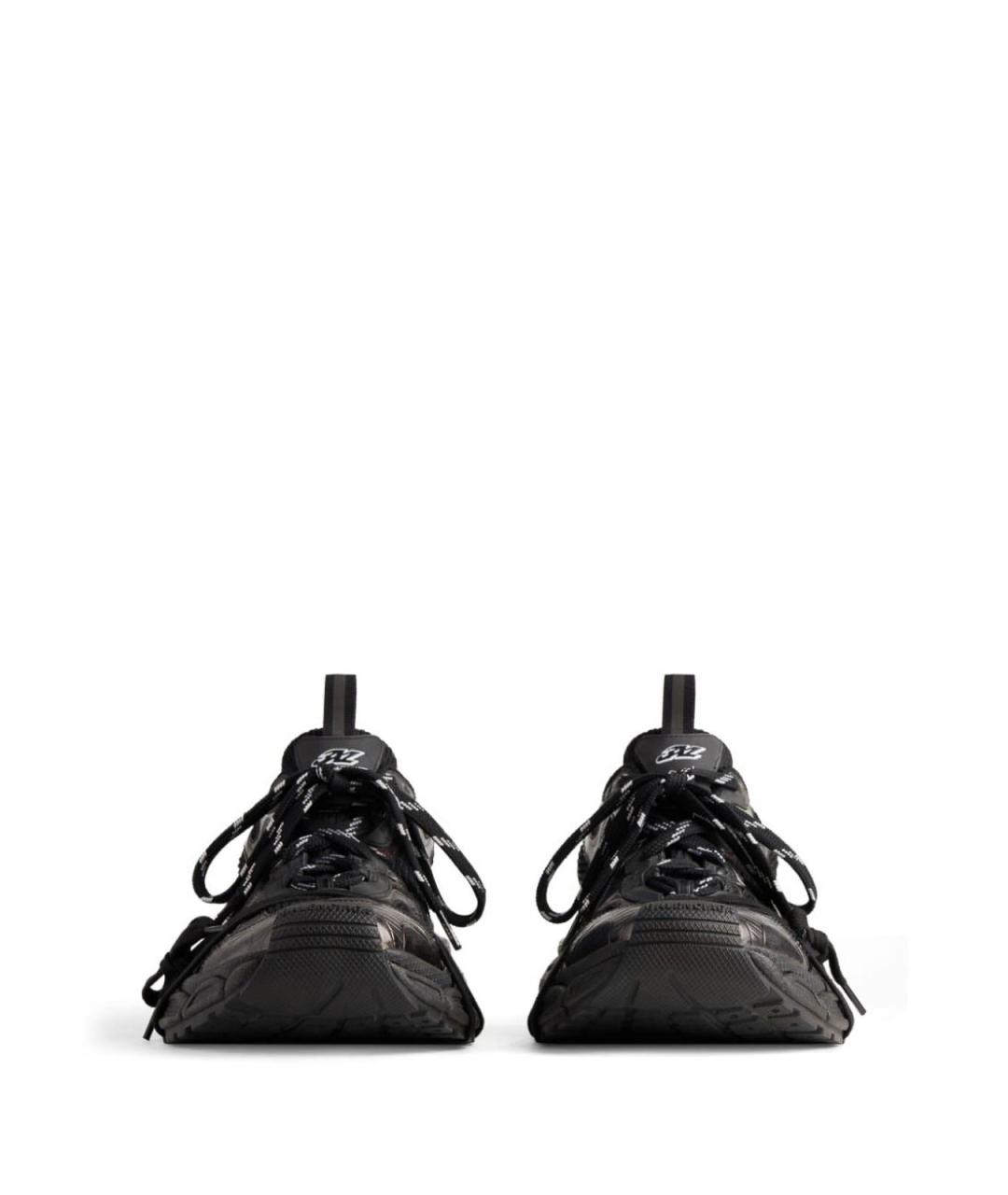 BALENCIAGA Черные синтетические кроссовки, фото 3