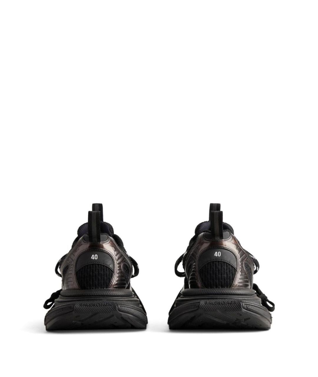 BALENCIAGA Черные синтетические кроссовки, фото 2