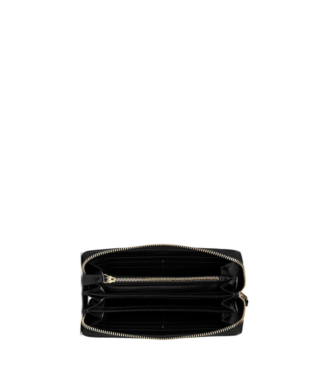 Gianni Chiarini Черный кожаный кошелек, фото 4