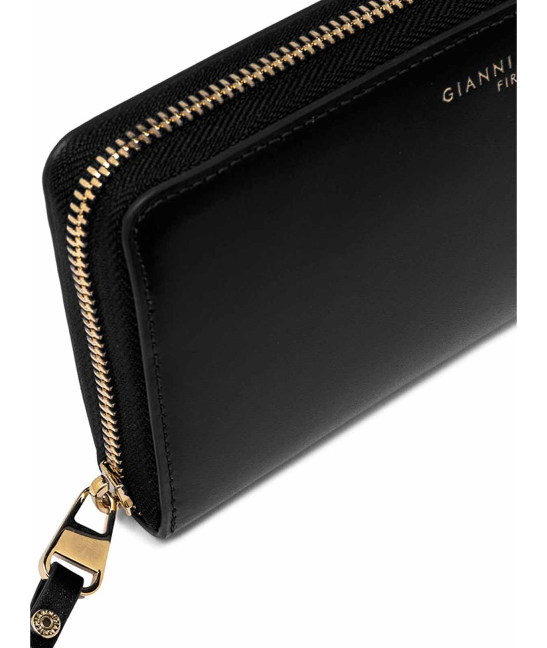 Gianni Chiarini Черный кожаный кошелек, фото 5