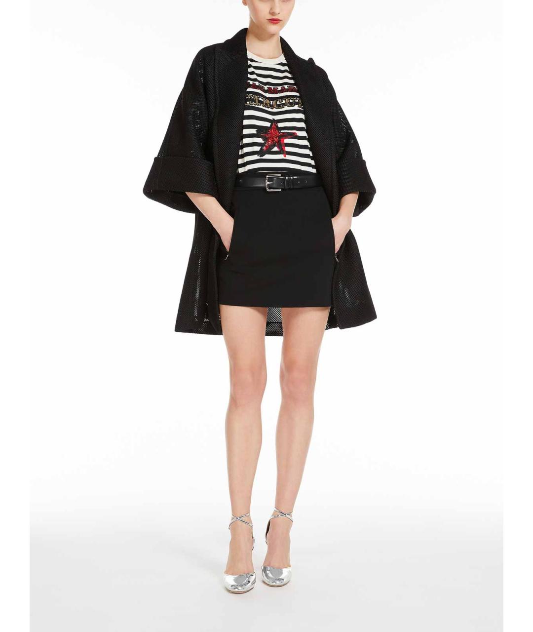 MAX MARA Желтая хлопковая футболка, фото 2