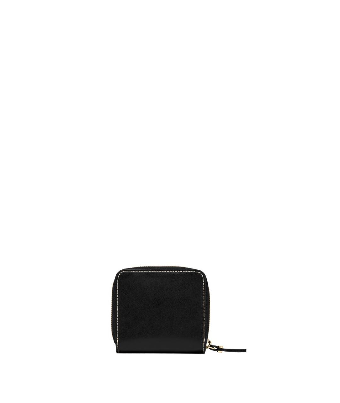 Gianni Chiarini Черный кожаный кошелек, фото 3