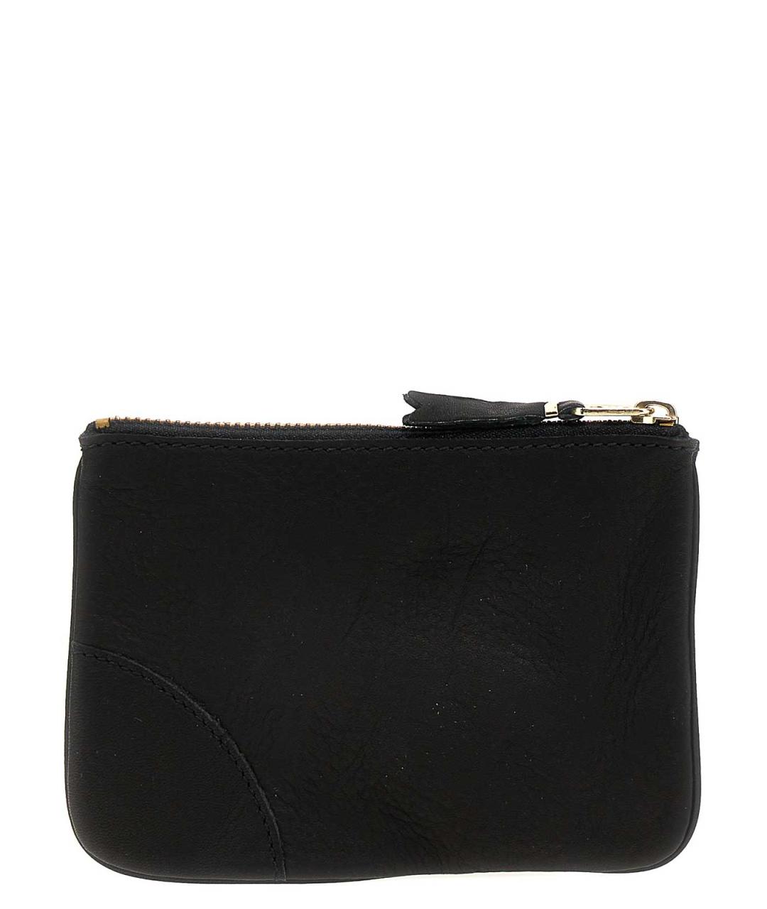 COMME DES GARÇONS WALLET Черный кожаный кошелек, фото 2