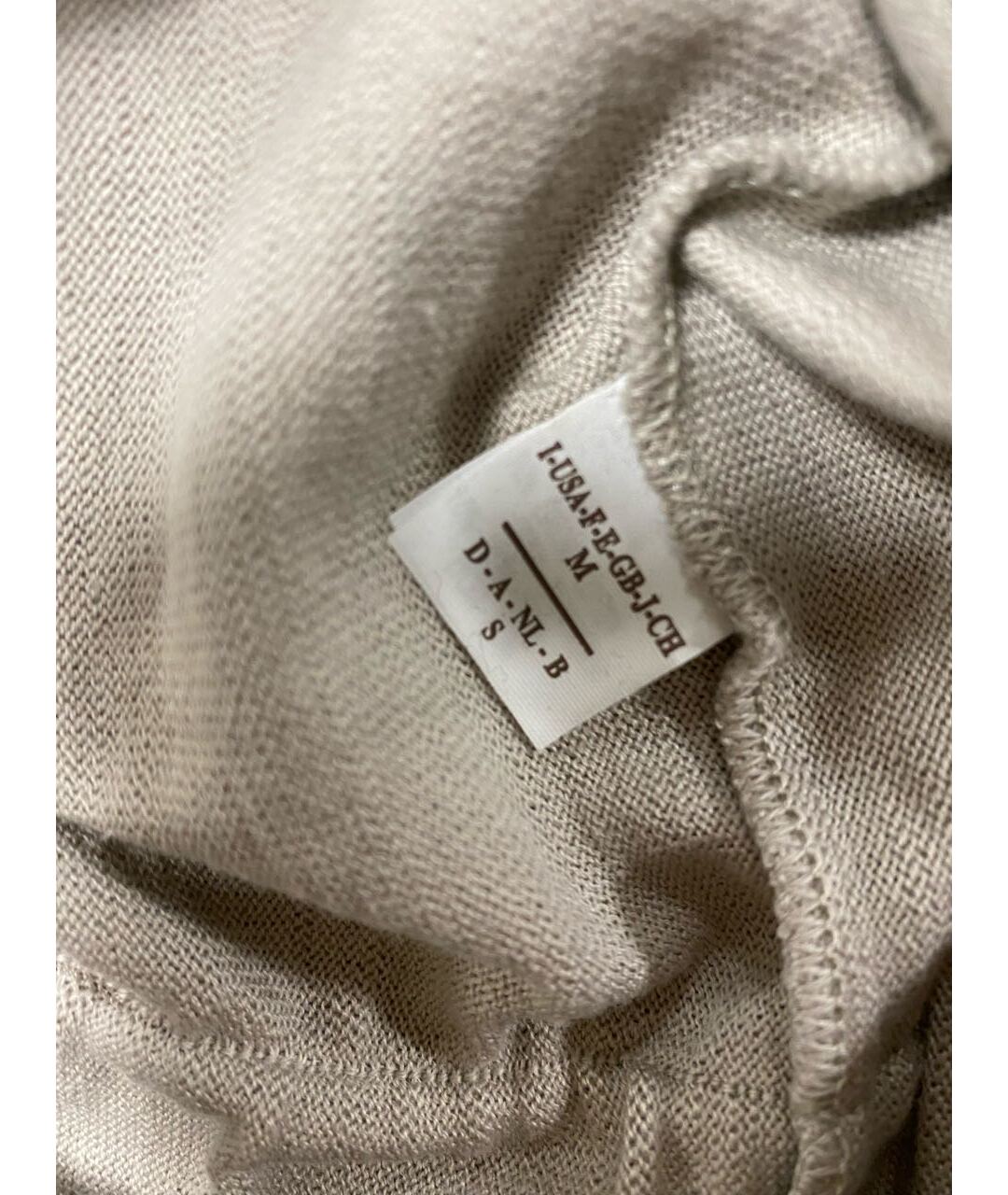 BRUNELLO CUCINELLI Бежевый хлопковый кардиган, фото 5