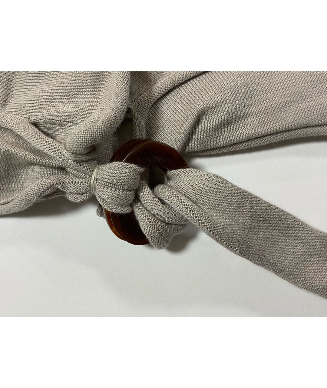 BRUNELLO CUCINELLI Бежевый хлопковый кардиган, фото 4