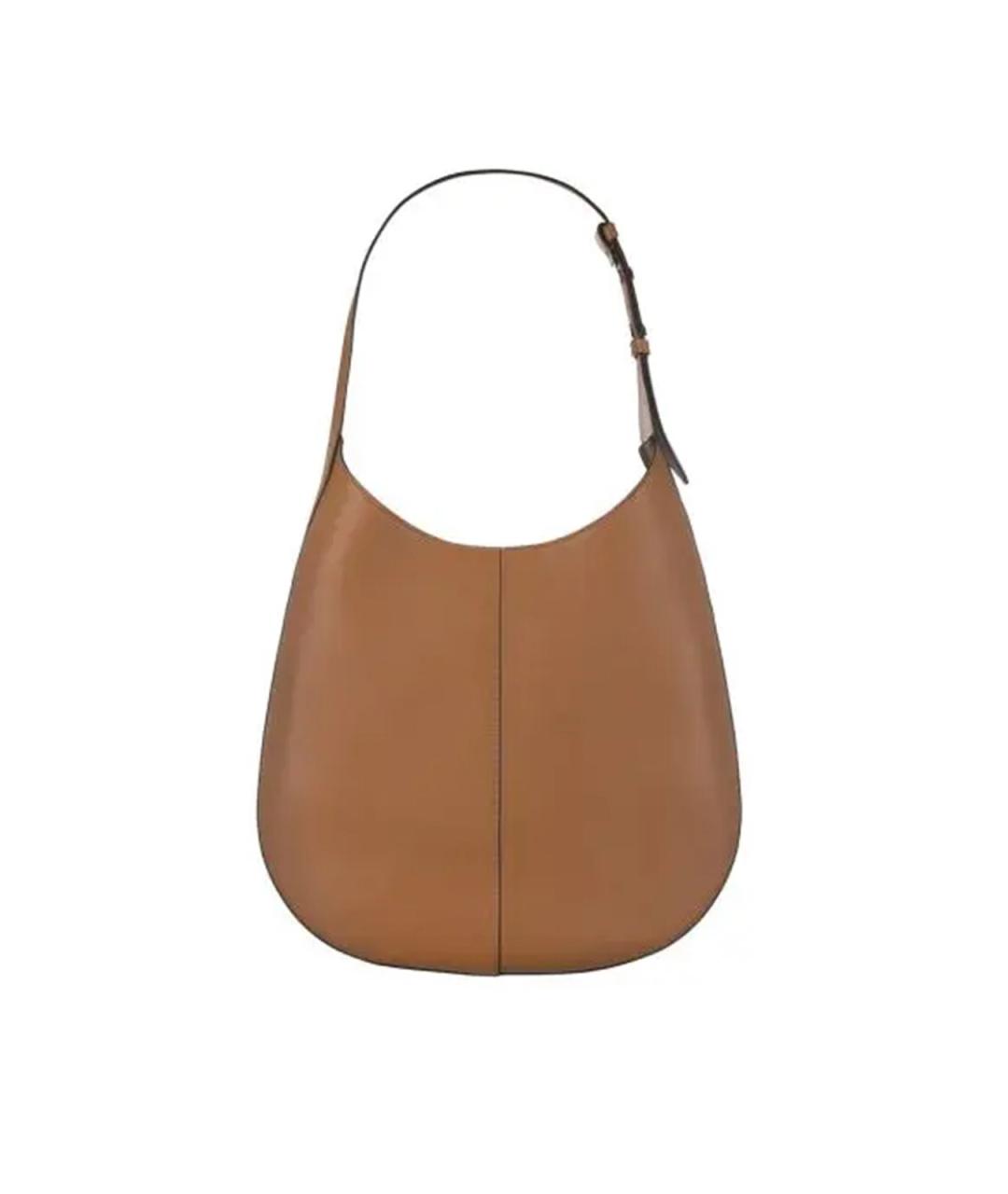 TOD'S Коричневая кожаная сумка через плечо, фото 3
