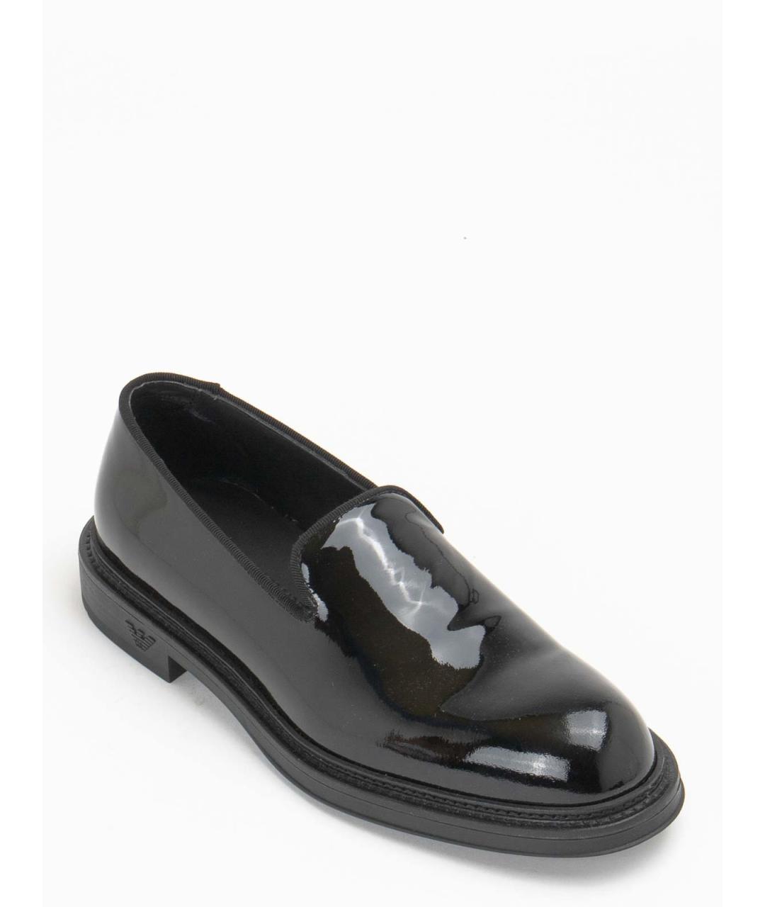 EMPORIO ARMANI Черные лоферы, фото 5