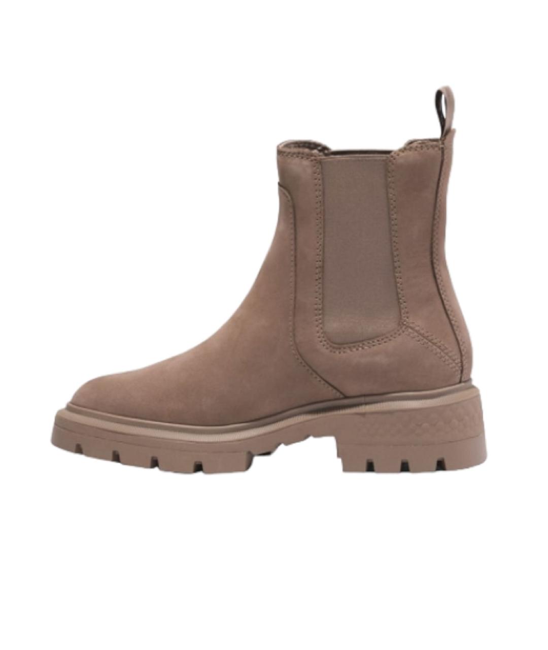 TIMBERLAND Серые кожаные ботильоны, фото 3