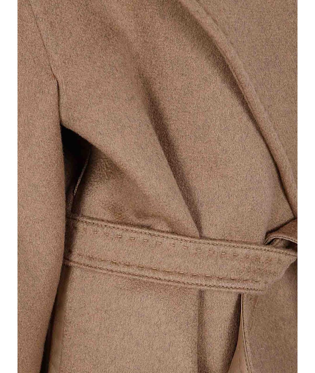 MAX MARA Бежевое кашемировое пальто, фото 3