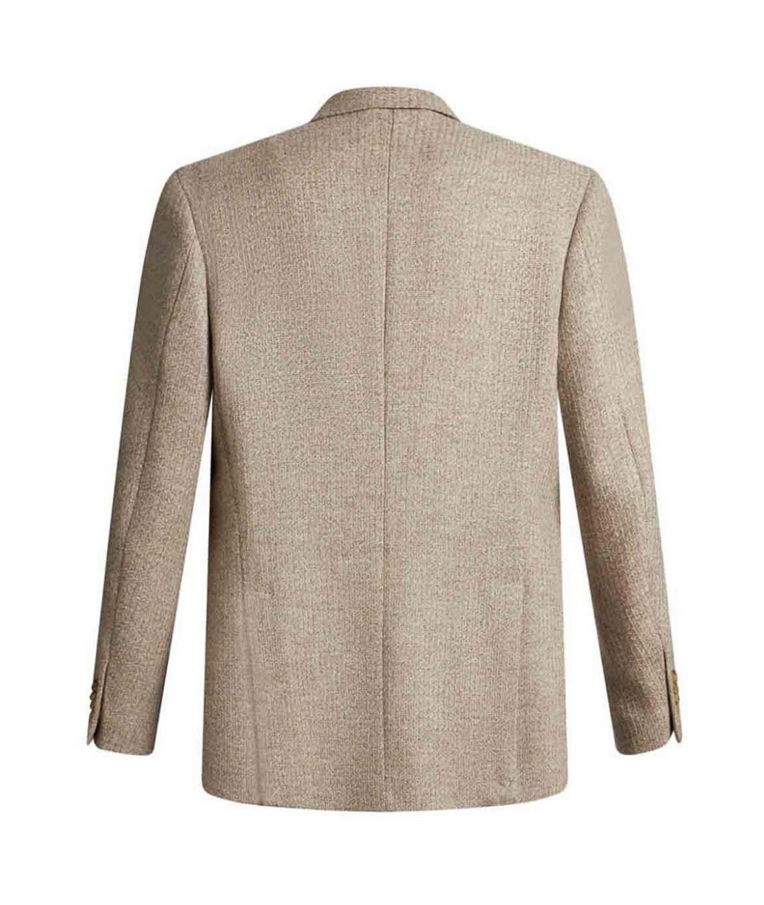 ETRO Бежевая кашемировая куртка, фото 2