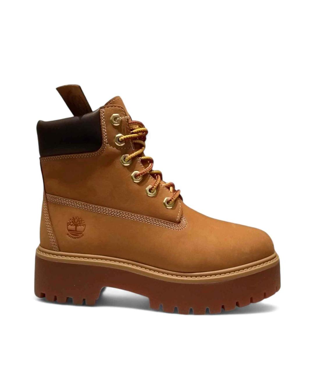 TIMBERLAND Черные кожаные ботильоны, фото 1
