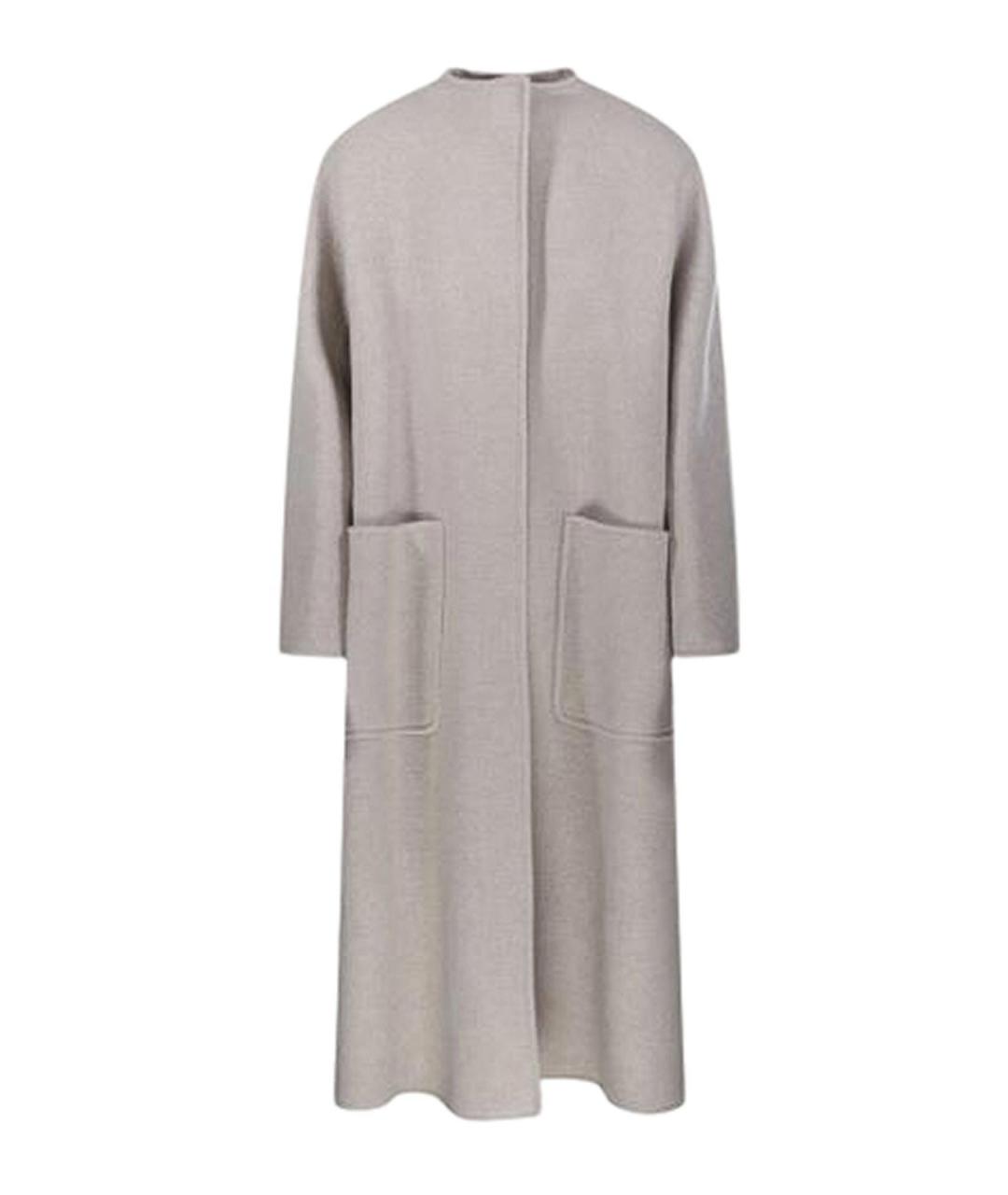 MAX MARA Бежевое кашемировое пальто, фото 1