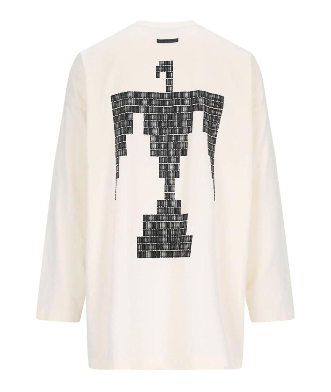 FEAR OF GOD Белая хлопковая футболка, фото 2