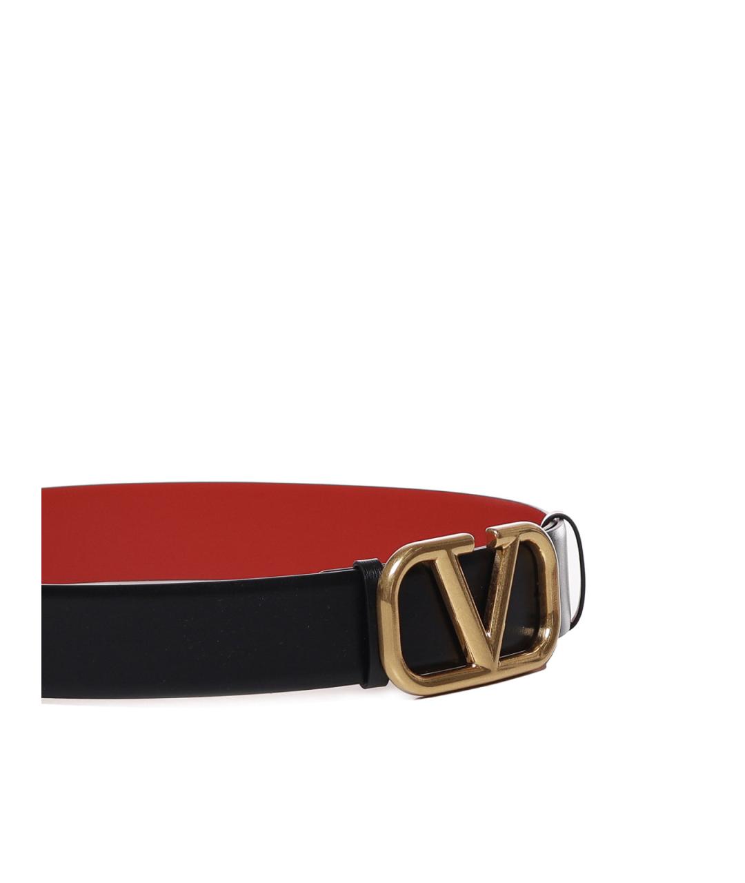 VALENTINO Черный ремень, фото 3