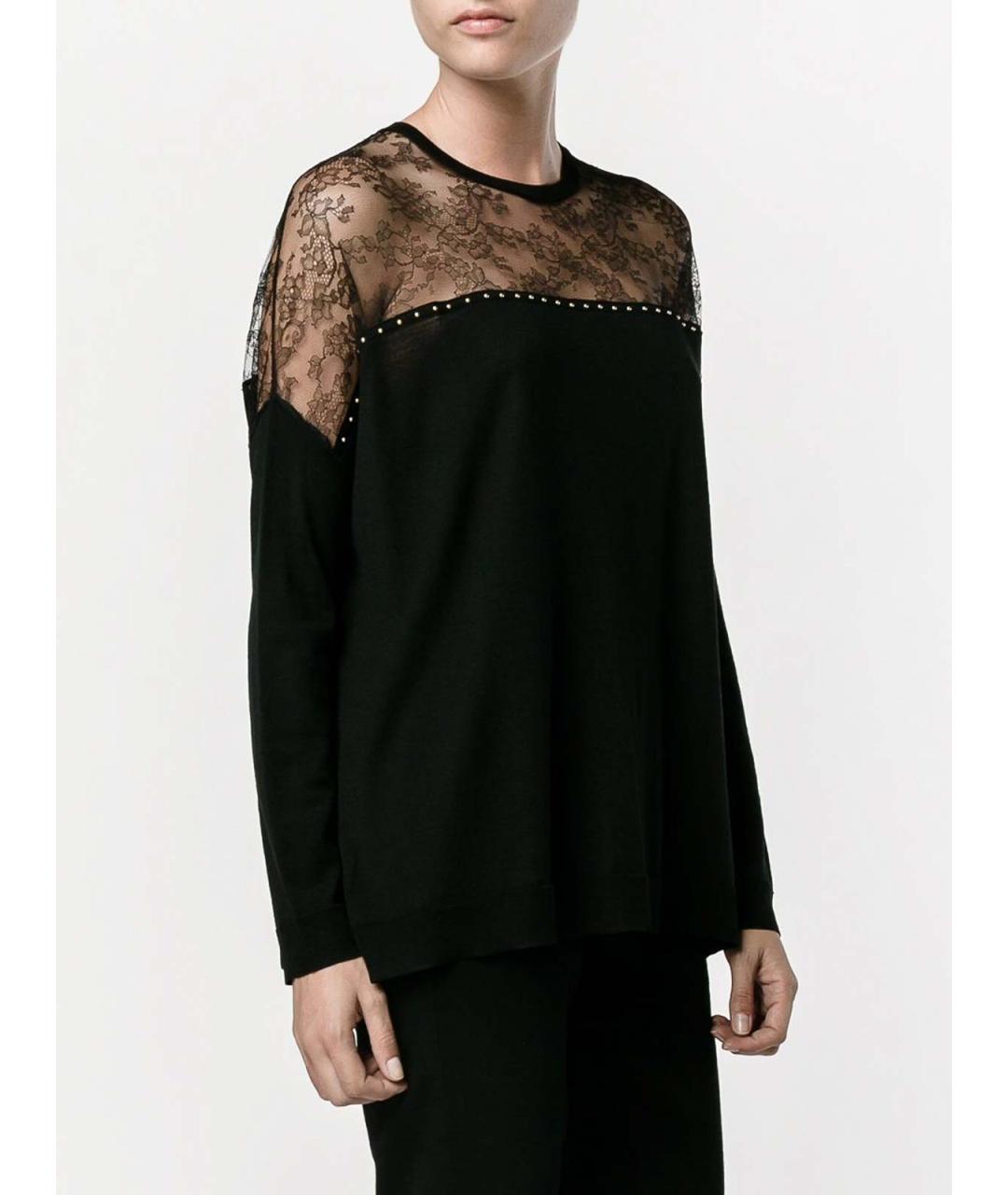 VALENTINO Черный джемпер / свитер, фото 3