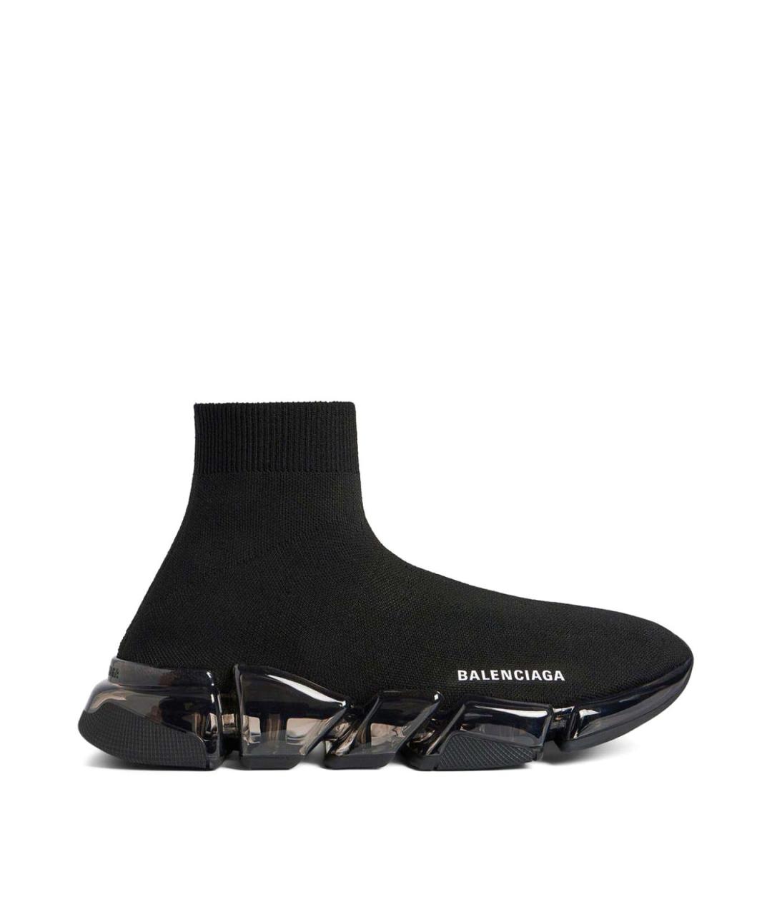 BALENCIAGA Черные текстильные кроссовки, фото 1