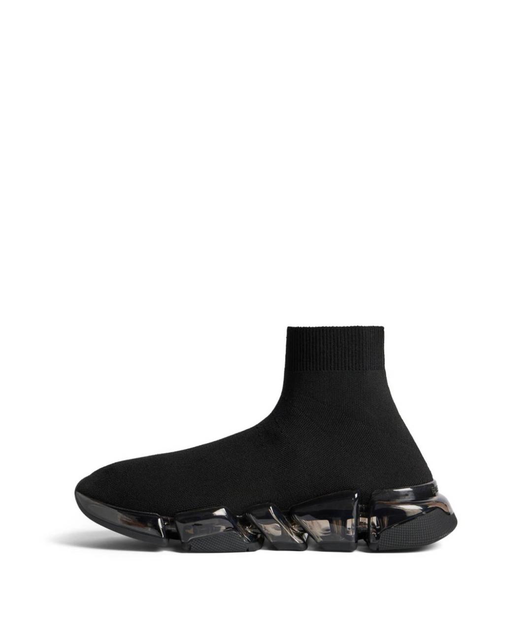 BALENCIAGA Черные текстильные кроссовки, фото 5