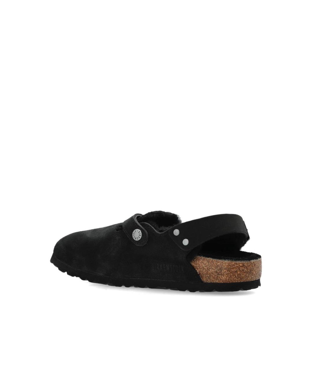 BIRKENSTOCK Черные резиновые мюли, фото 6