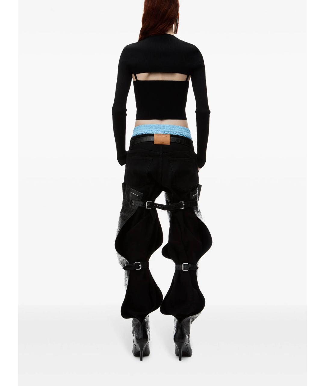 ALEXANDER WANG Черный кардиган, фото 3