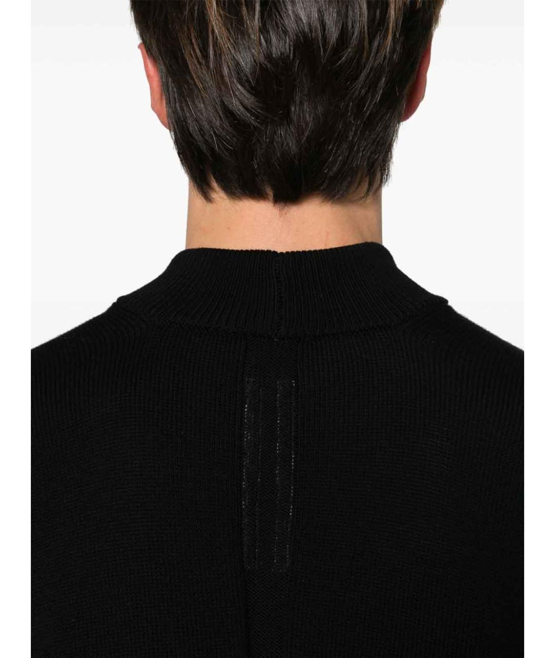 RICK OWENS Черный джемпер / свитер, фото 2