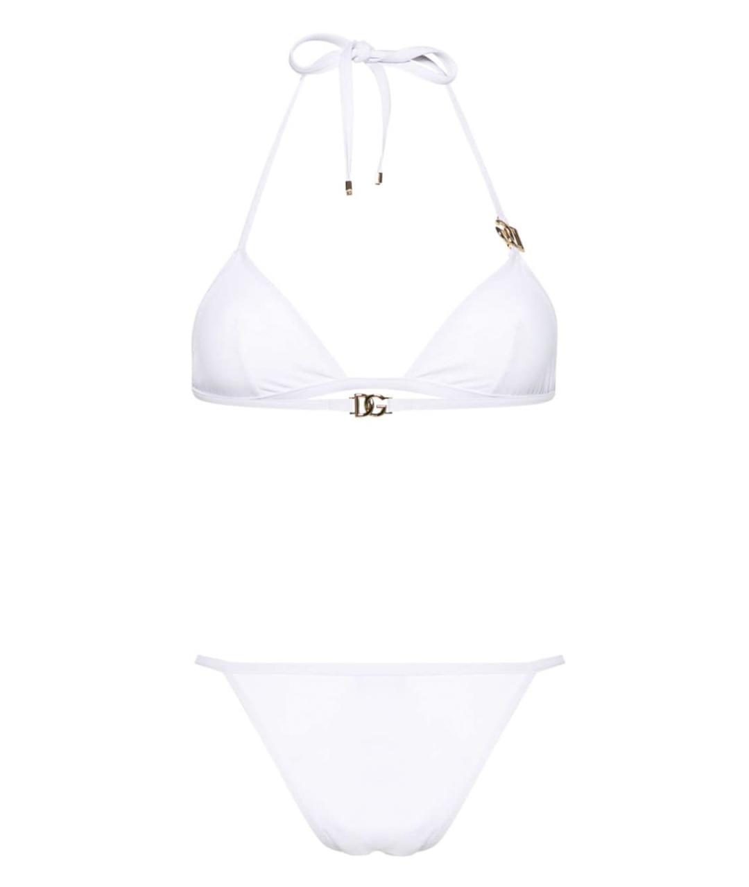 DOLCE&GABBANA Белый купальник, фото 3