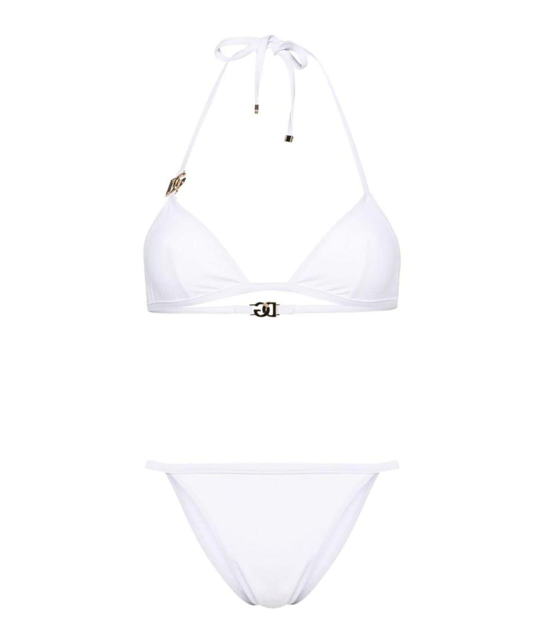 DOLCE&GABBANA Белый купальник, фото 1
