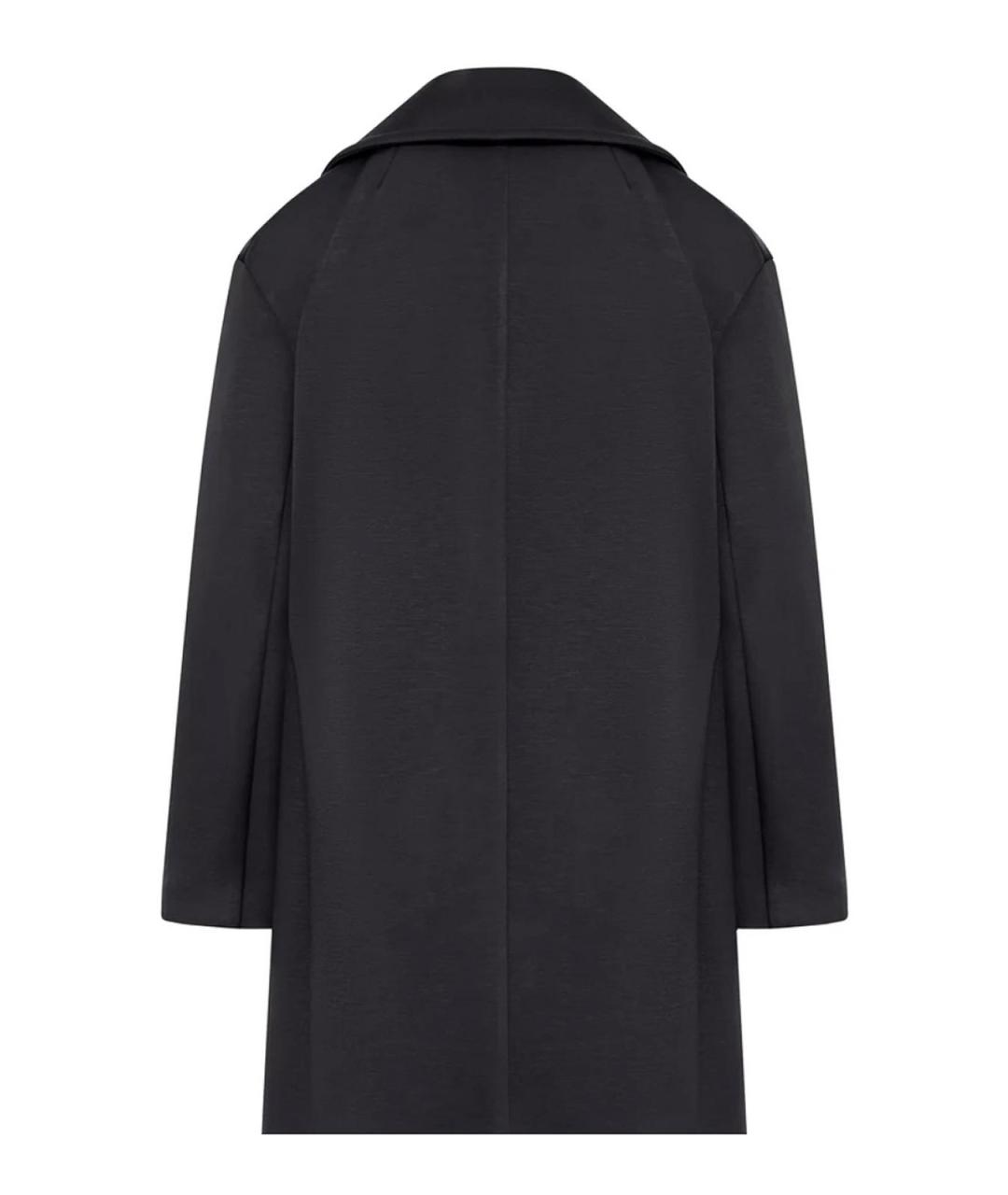 'S MAX MARA Черное вискозное пальто, фото 2