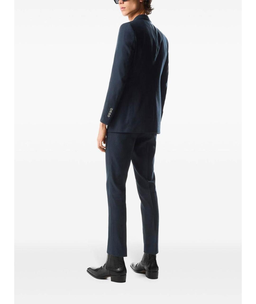 TOM FORD Синие классические брюки, фото 2