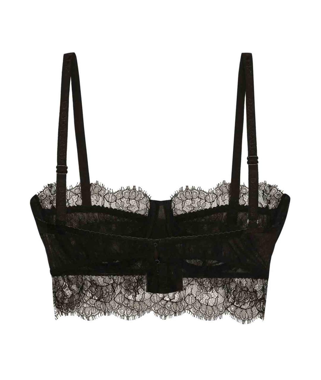 DOLCE&GABBANA Черный бюстгалтеры, фото 2