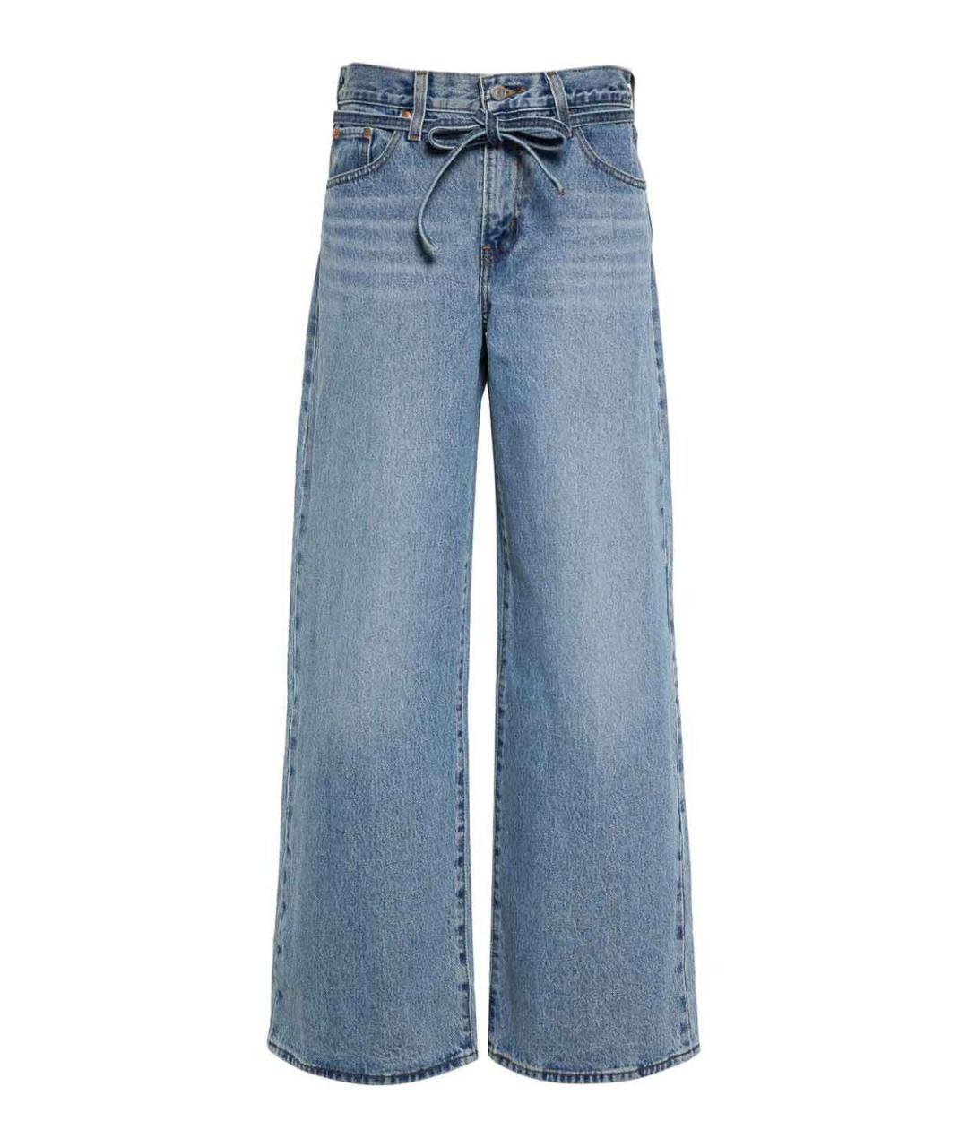 LEVI'S Синие хлопковые джинсы клеш, фото 1