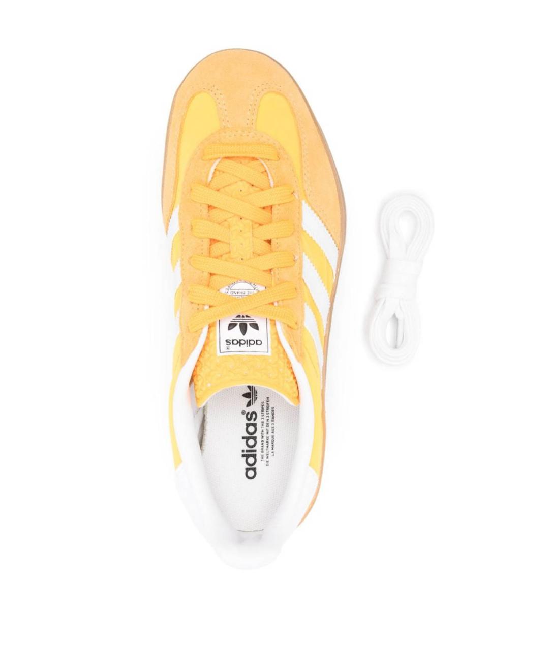 ADIDAS Желтые низкие кроссовки / кеды, фото 4