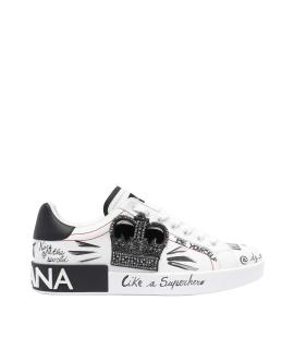 DOLCE&GABBANA Низкие кроссовки / кеды