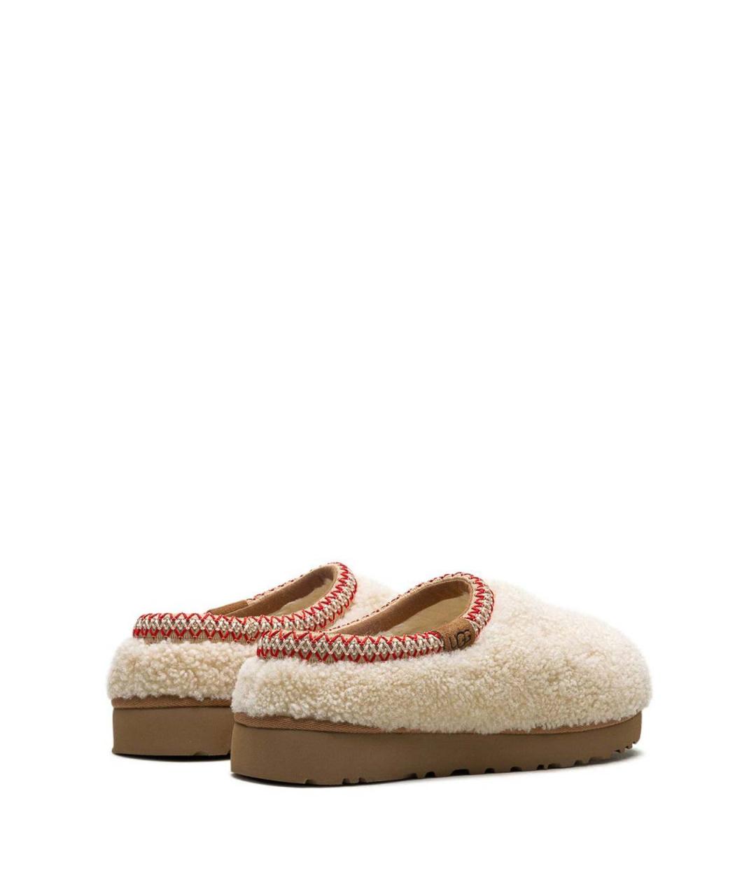 UGG Бежевые текстильные лоферы, фото 2